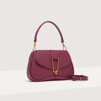 Grained Leather Handbag 