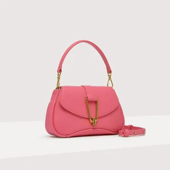 Grained Leather Handbag